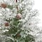 2ft. Pre-Lit Frosted Artificial Christmas Tree in Decorative Planter, Clear Lights